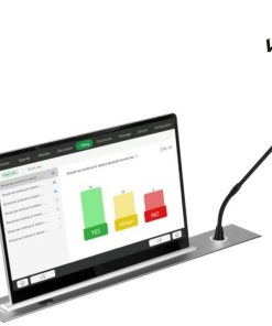 Chức năng chính màn hình nâng hạ siêu mỏng kèm micro Vissonic Vis-scm