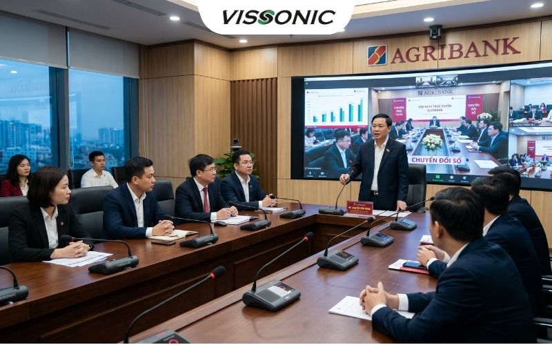 Micro Cổ Ngỗng Kỹ Thuật Số Vissonic – Tiêu Chuẩn Cho Ngân Hàng Và Chính Phủ