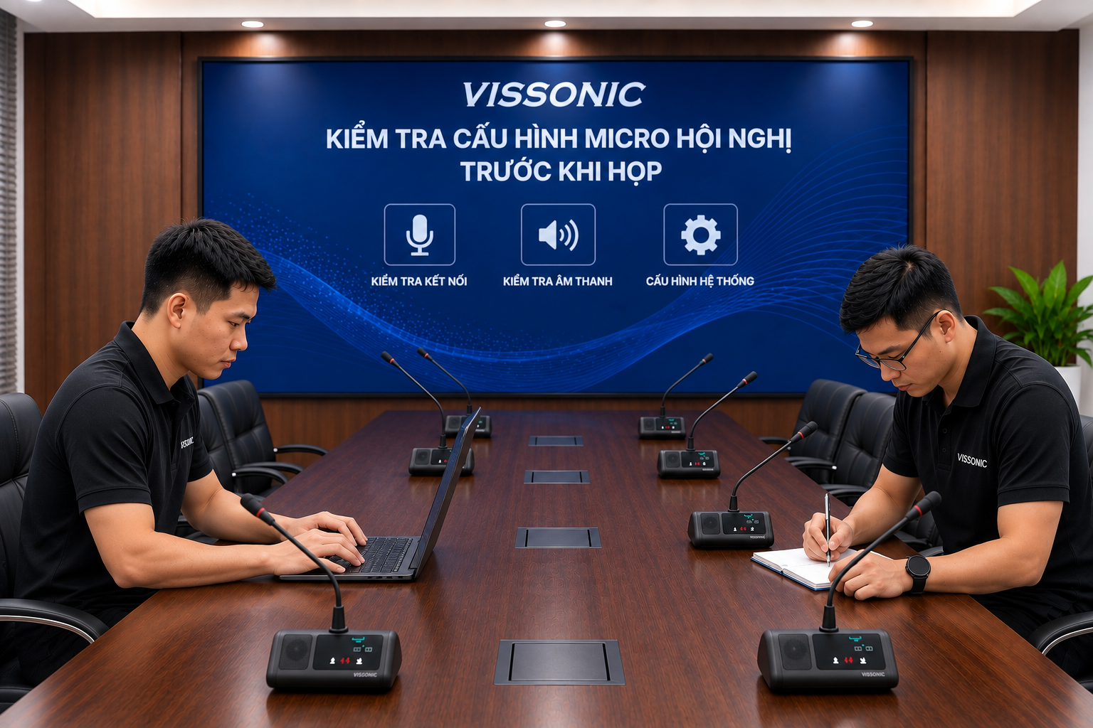 Quy Trình Bảo Trì Micro Hội Nghị Theo Tiêu Chuẩn Của Vissonic